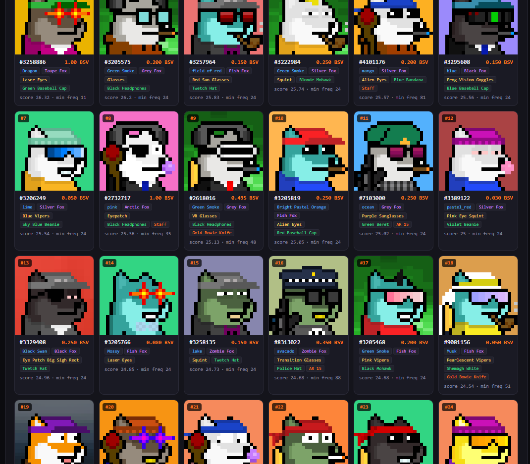 [[TXBLASTER]]
I've been acquiring pixel foxes with rare traits to give to TX Blaster players. I'd l…