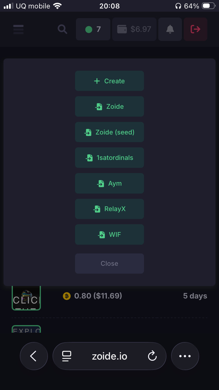 By the way, did you restore your Twetch wallet using ZoideNFT?