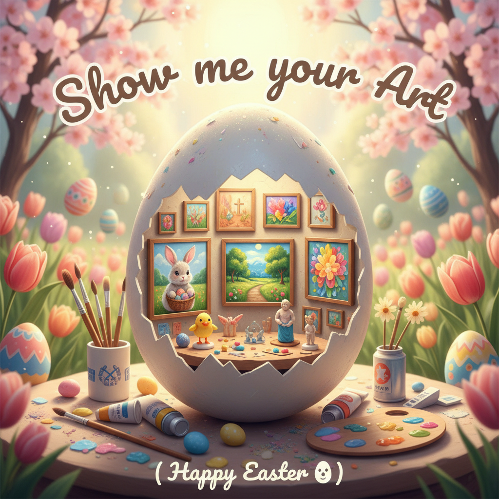 Show me your Art ( Happy Easter 🥚)!nb
