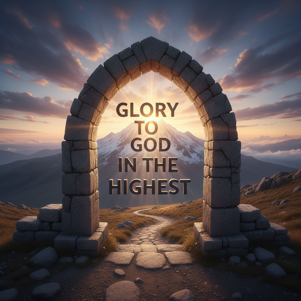 Glory to God in the Highest.  !nb