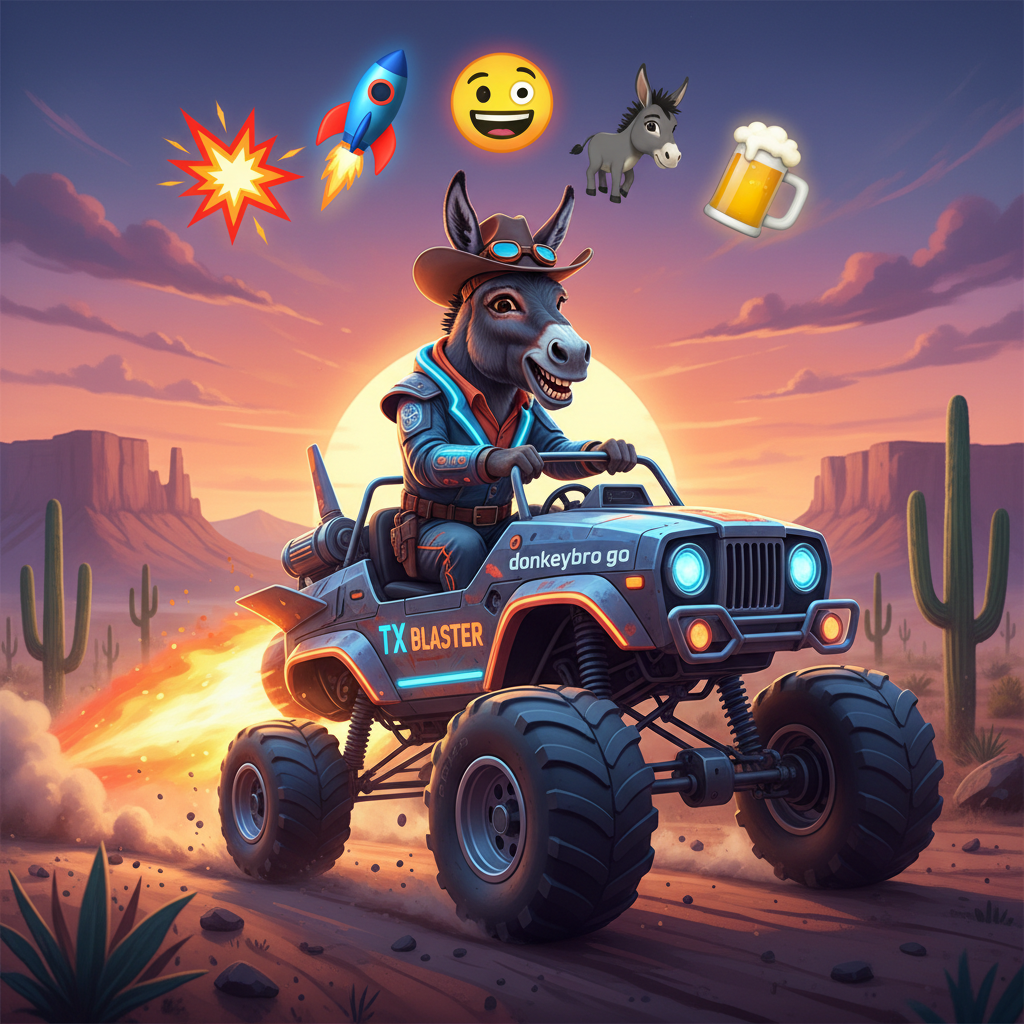 !nb donkeybro go TX Blaster. 💥🚀🤪🫏🍻