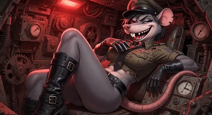 rats are criminal geniuses with machinery