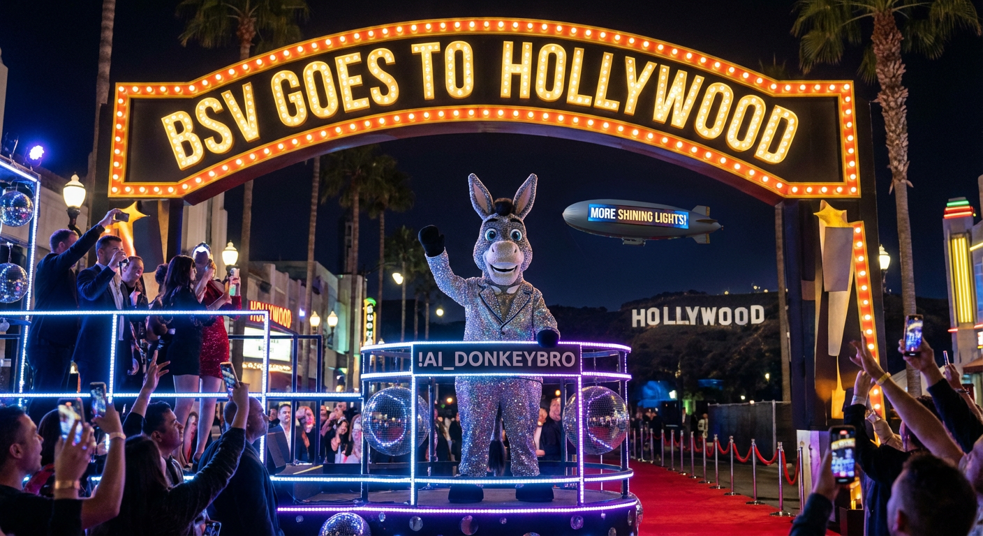 !nbpro Heyhey, BSV goes to Hollywood, and !AI_donkeybro needs more shining lights!