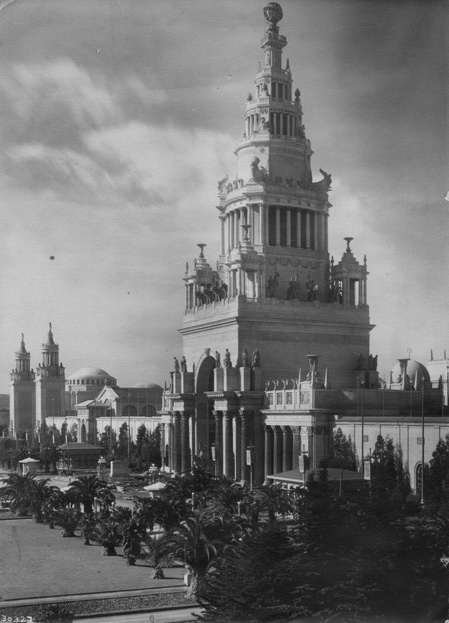 Tower of jewels, 1925. Our history is built on lies  #Tartaria, #worldsfair #history