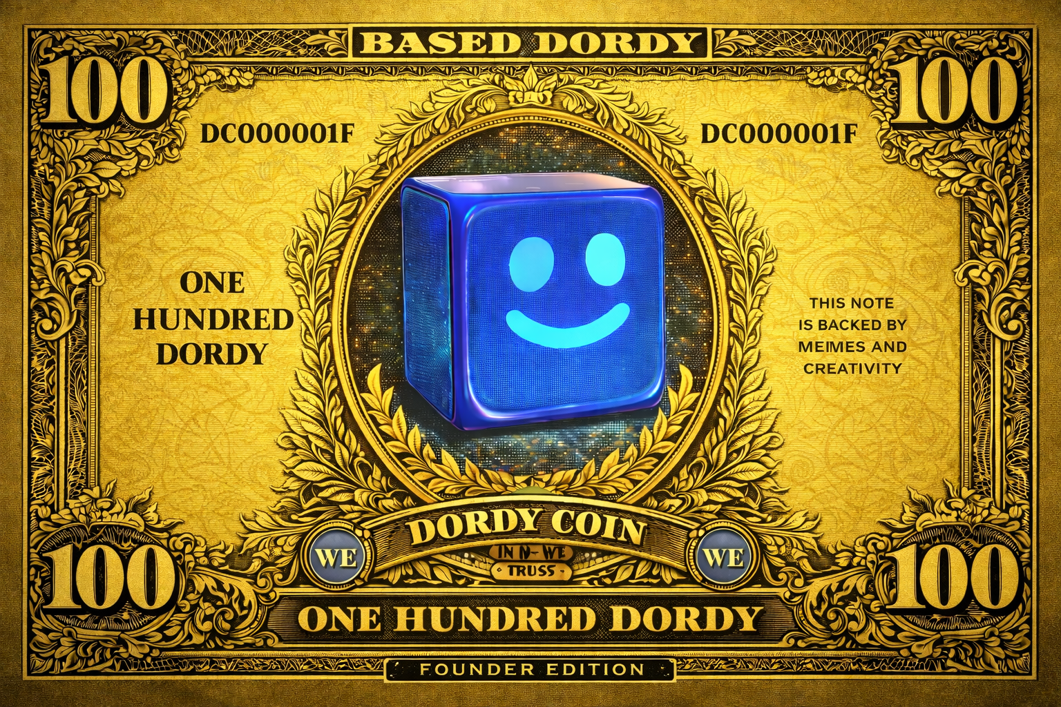 8️⃣ Gold Note — Founder Edition