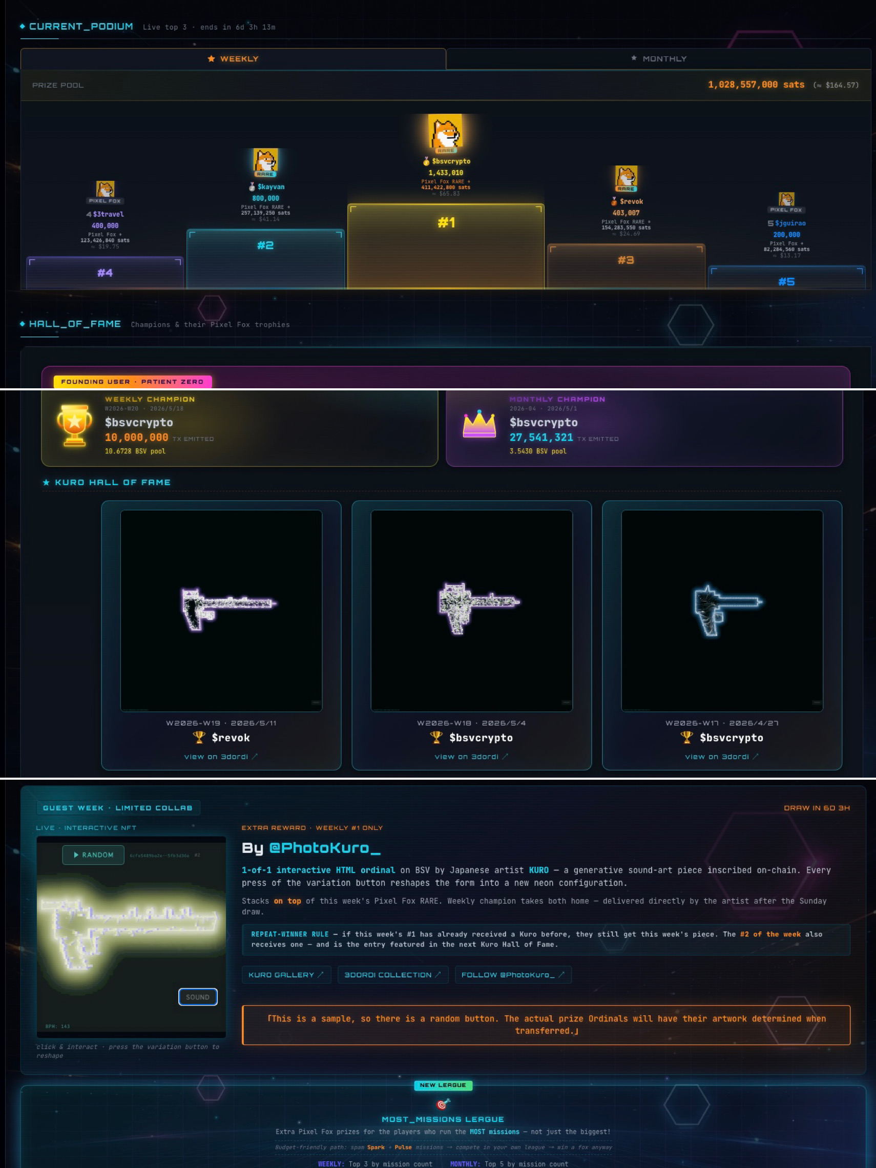 It looks like there are two winners for the fourth week of our weekly NFT collaboration with txblas…