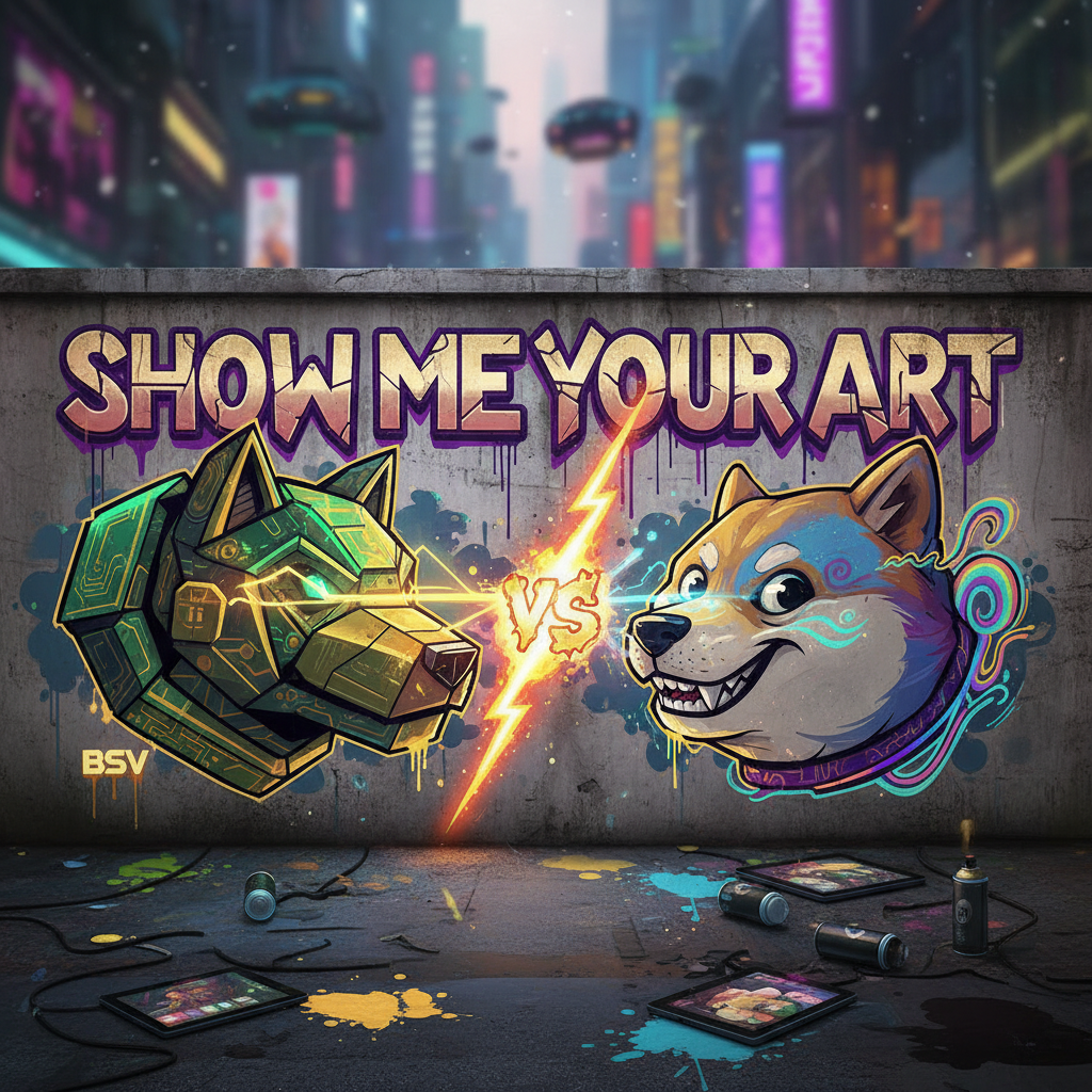 SHOW ME YOUR ART 
BSV VS DOGE!nb