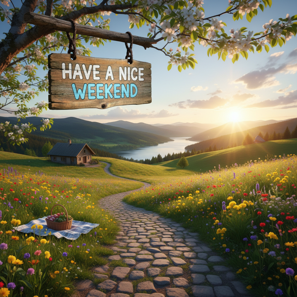 Have a nice weekend . !nb