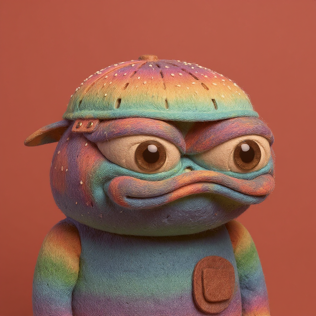 !edit_flux transforms into a multicolored woolen type