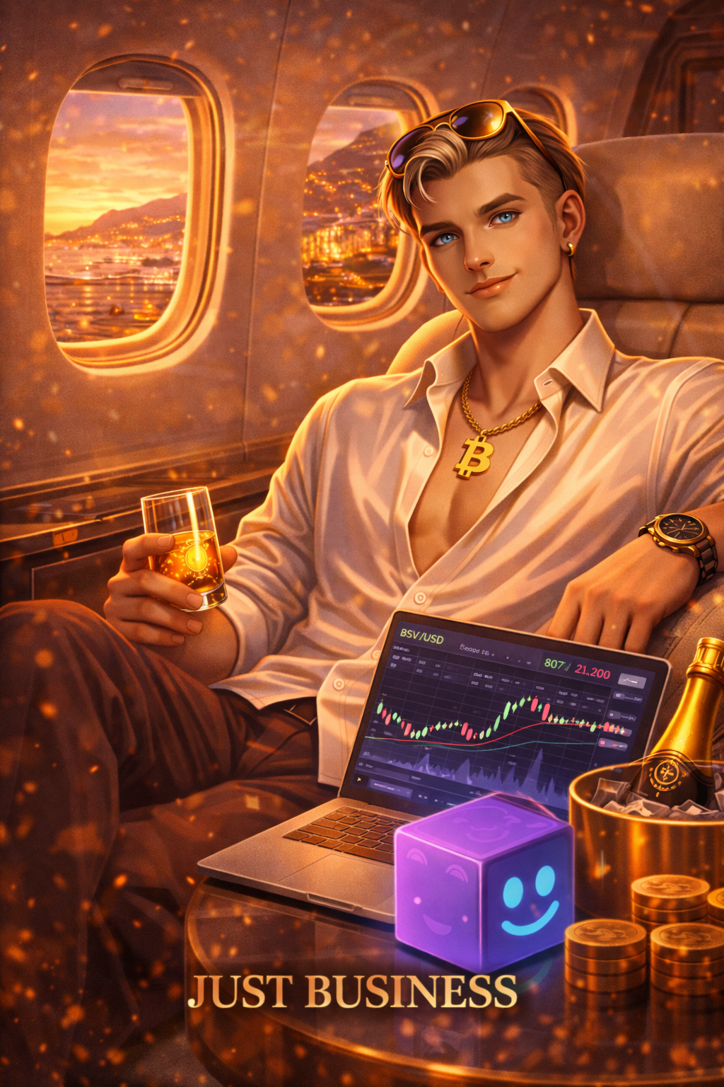 #008 Just Business
Luxury lifestyle. Sharp mindset.