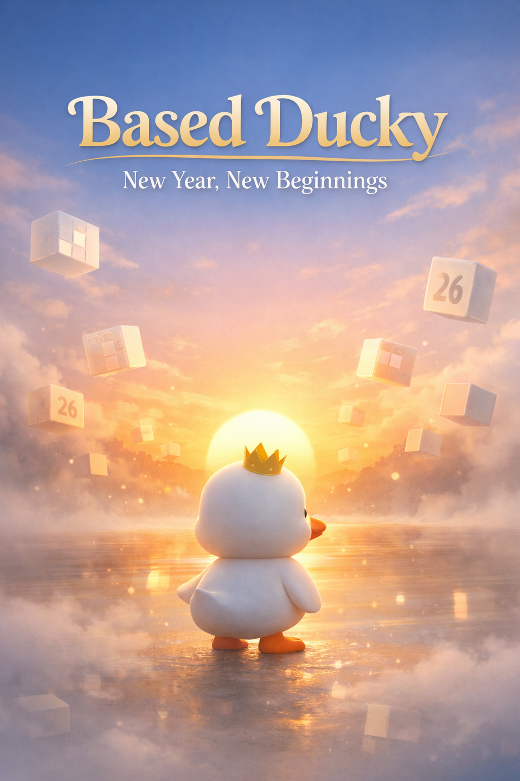 🦆✨ ELITE AUCTION LAUNCH — BASED DUCKY: New Year, New Beginnings (2026) ✨🦆
A new year doesn’t begin …