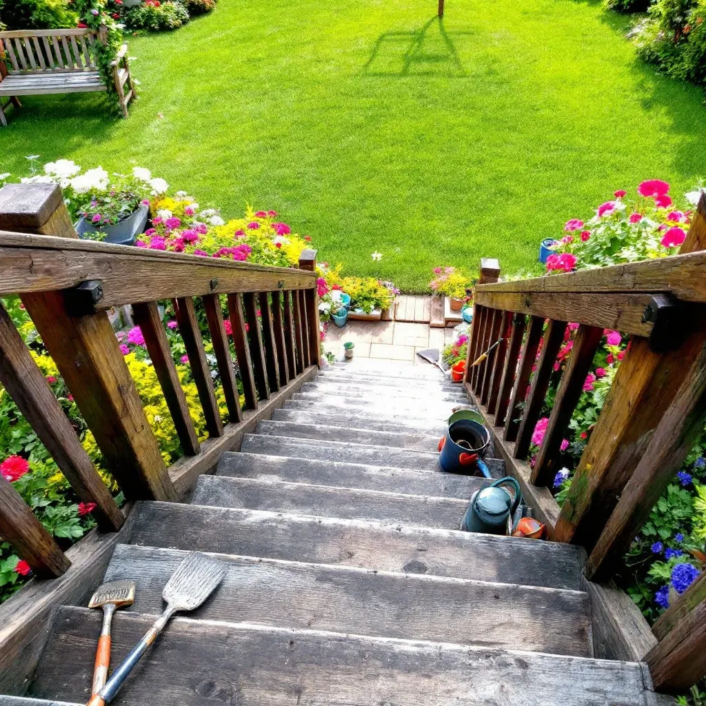 !flux11 could have been stairs for gardening