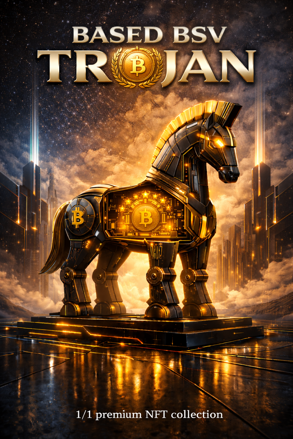 🟣 AUCTION LIVE — BASED BSV TROJAN 🐴⚡
Ancient myth. Modern truth.
💰 Each item: 2 $BSV
🎯 10× 1/1 prem…