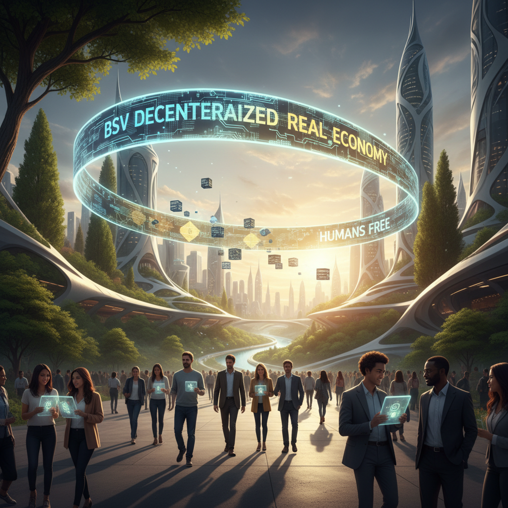 !nb BSV DECENTRALIZED REAL ECONOMY HUMANS FREE