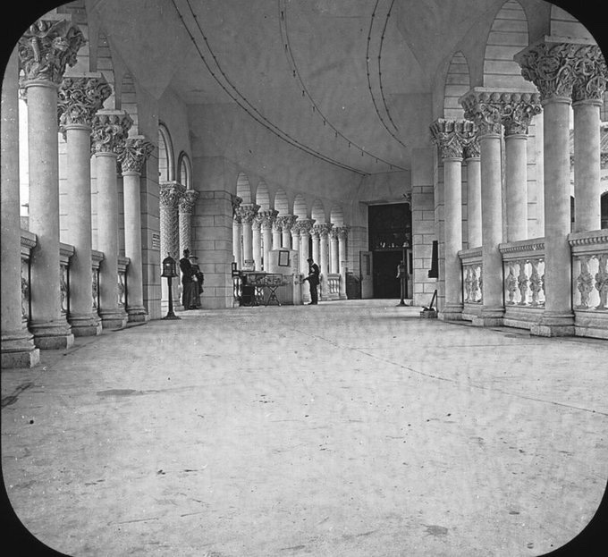 Chicago. Worlds Fair. “The Fisheries Colonnade 1893.” Temporary structure for a fair? No. Incredibl…