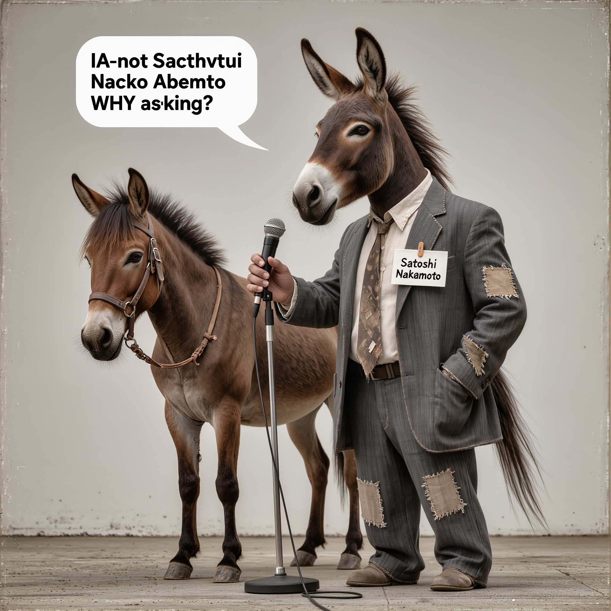 Stupid Things2009* IA-not Satoshi Nakamoto WHY asking🥣🪙   
#1 🥣🤪🫏🐴

https://3dordi.io/collections?s…