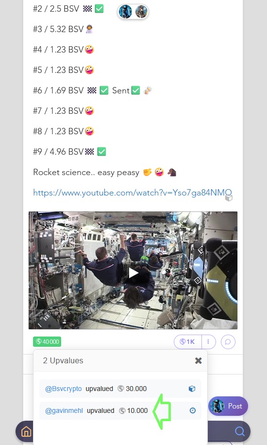 Hey @Bsvcrypto 🤪🐴
First ever upvalue from @gavinmehl. Seems to be a good sign for Stupid Things #bs…