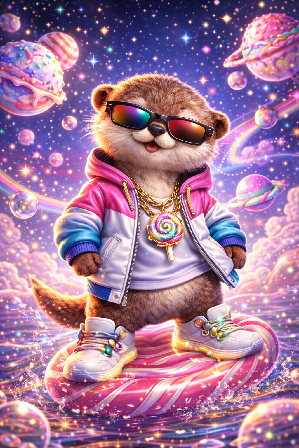 #009 Candy Orbit Otter