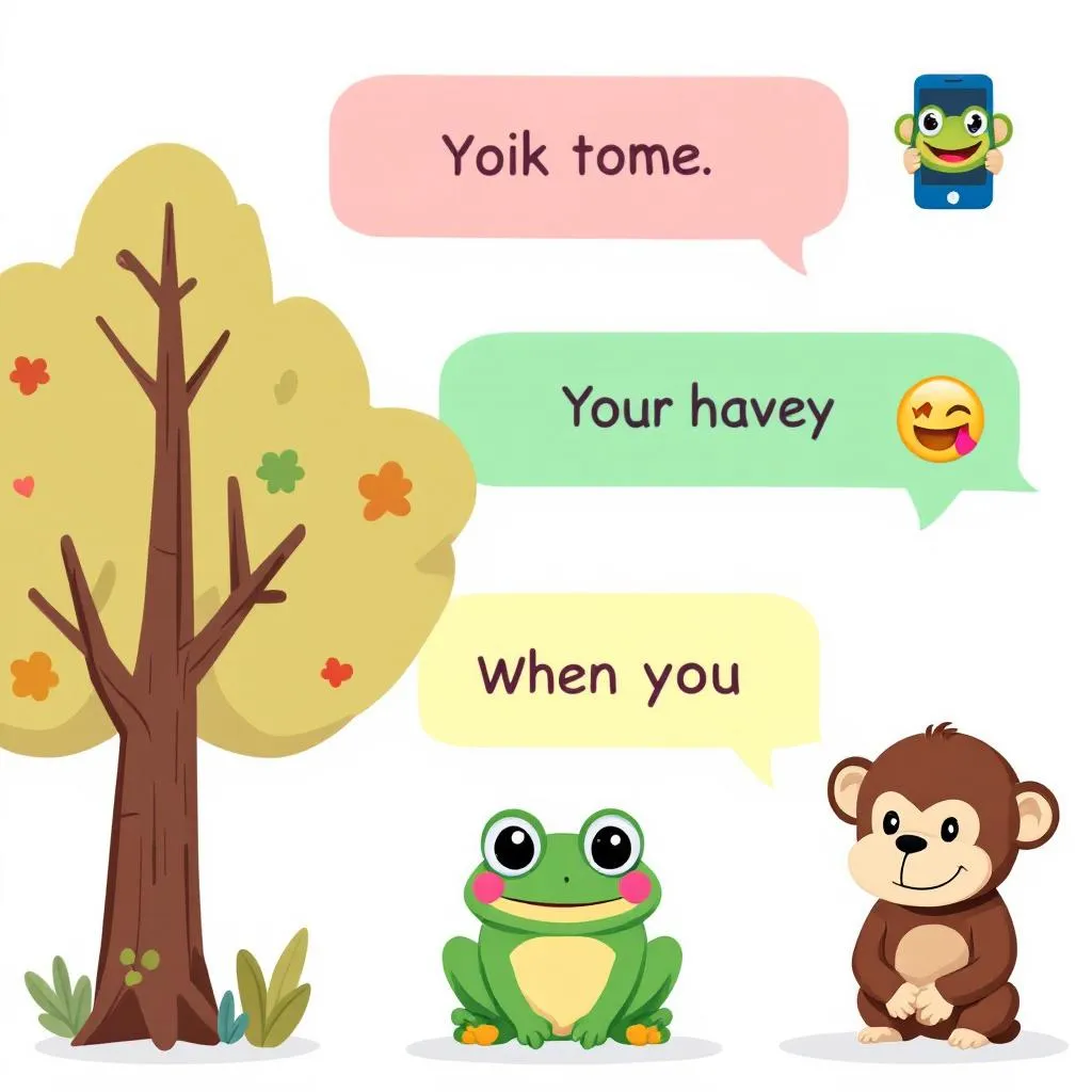!flux Welcome to Treechat 🌳📱🐸🐵