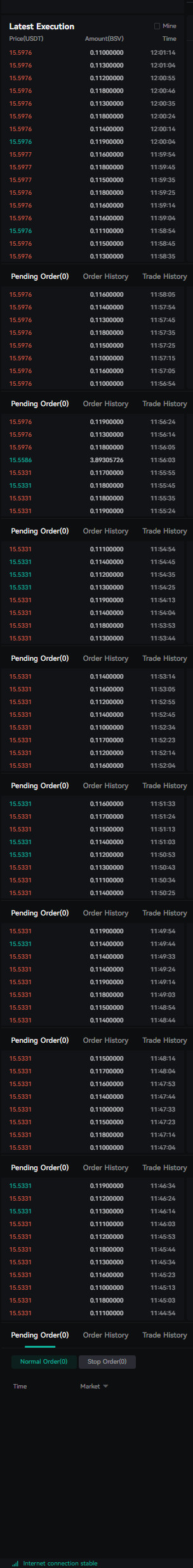 Well, I see many dumping bots in action, regularly dumping small amounts of #BSV on several exchang…
