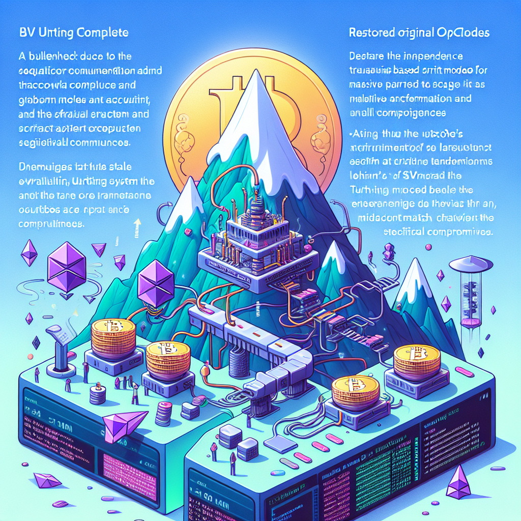 BSV and the Efficiency of Scripts Compared to Ethereum and Solana VMs 

Bitcoin SV (BSV) embodies t…