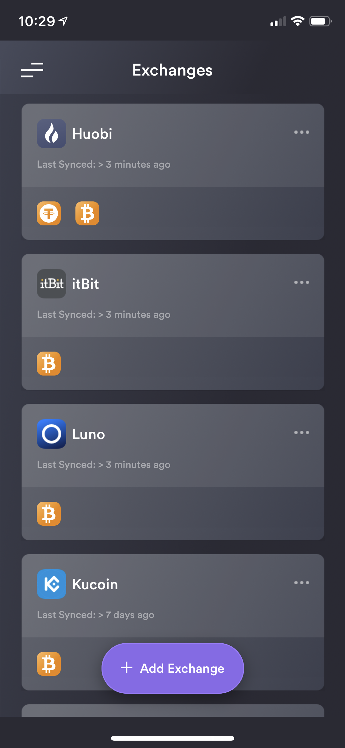 Cryptograf supports automated sync of top 20 exchanges. Please review our Exchanges tutorials for d…