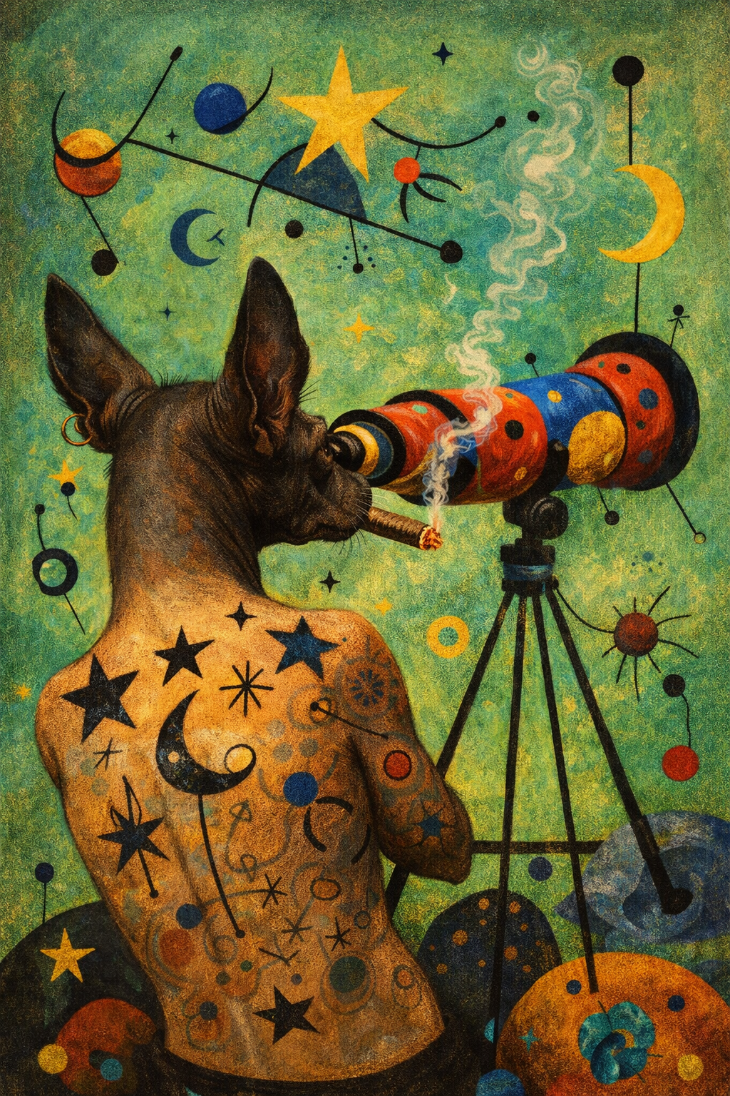🖼️ NFTs Fumando Puros — Colección GoldXolo
Por GoldXolo | Arte digital · NFT · Xoloitzcuintles
La co…