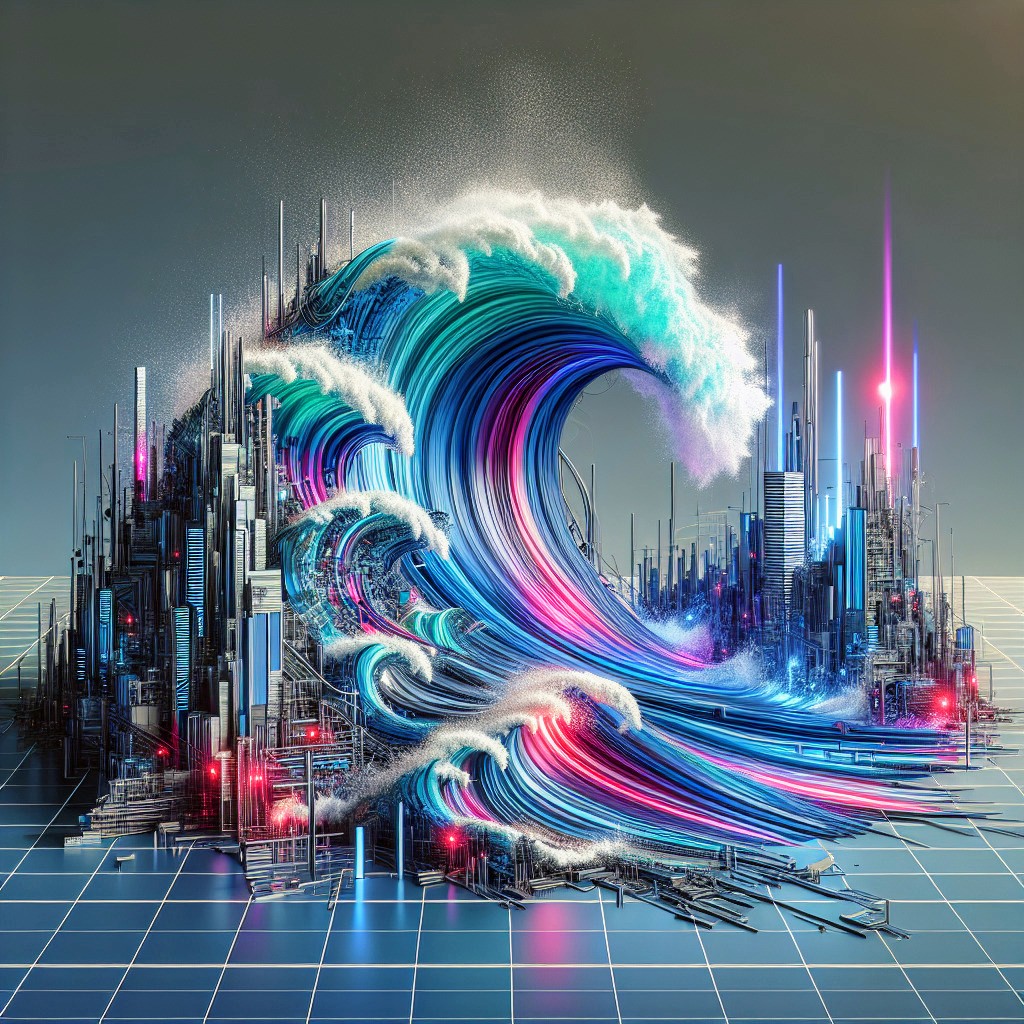 Tech wave.