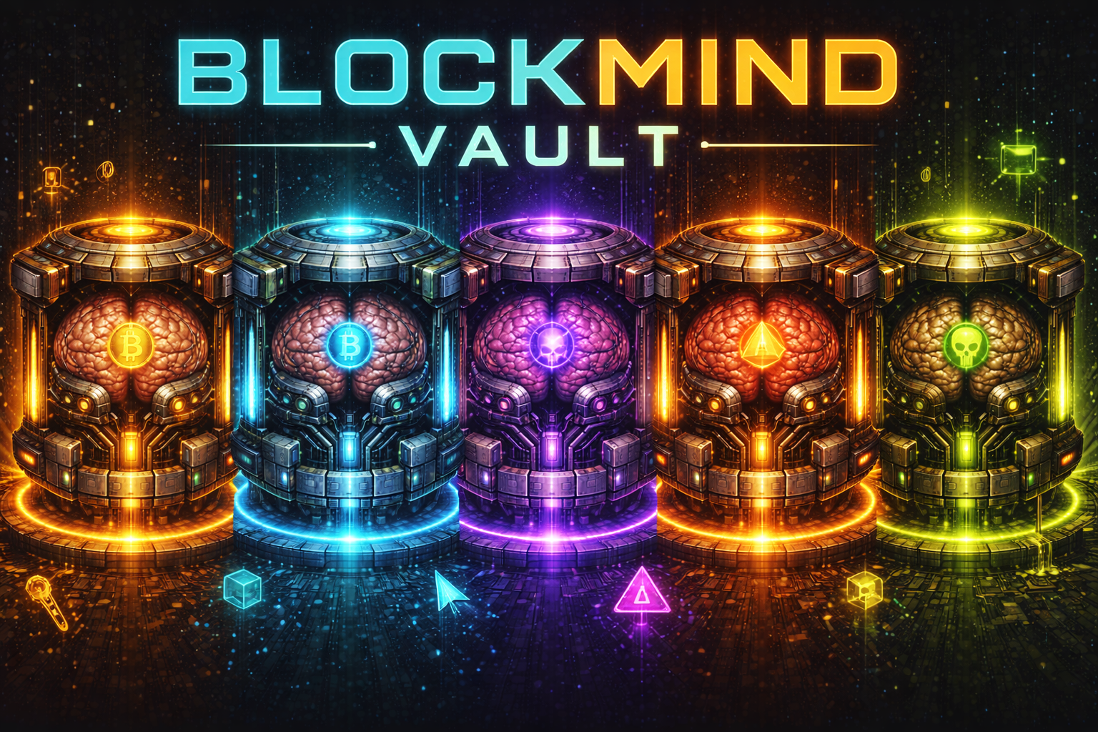 @3dordi @Bsvcrypto 
🚨 AUCTION ANNOUNCEMENT 🚨
🧠 BLOCKMIND VAULT is now live.
Each cybernetic mind is…