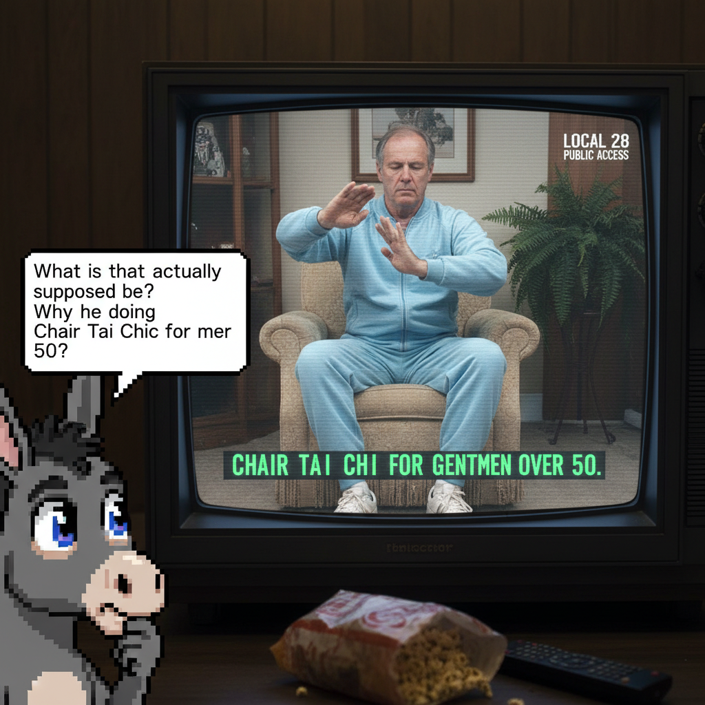 !nb My !AI_donkeybro asked me the other day: “What is that actually supposed to be? Why is he doing…