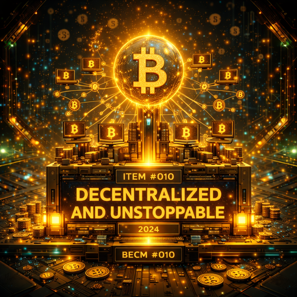 🟨 ITEM #010 — Decentralized and Unstoppable