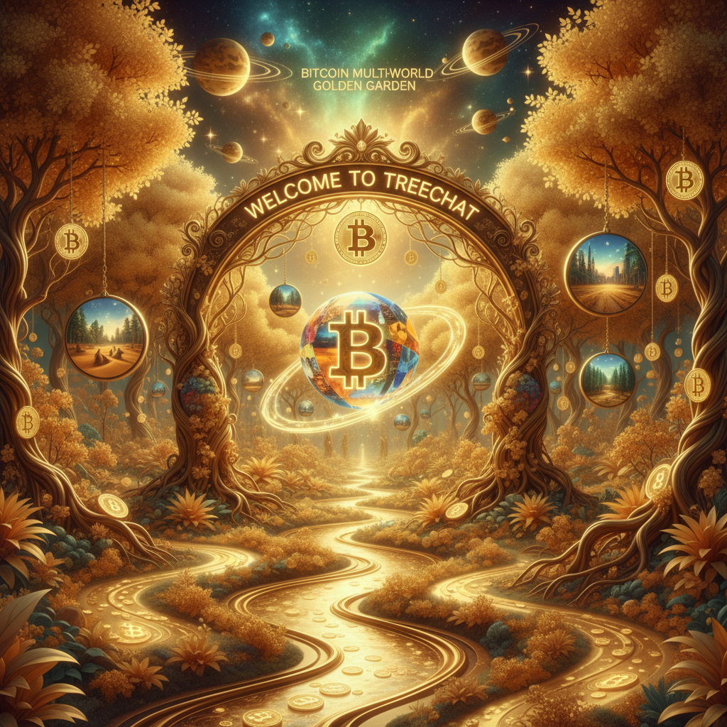 Welcome to treechat Bitcoin multi-world golden garden.!nb