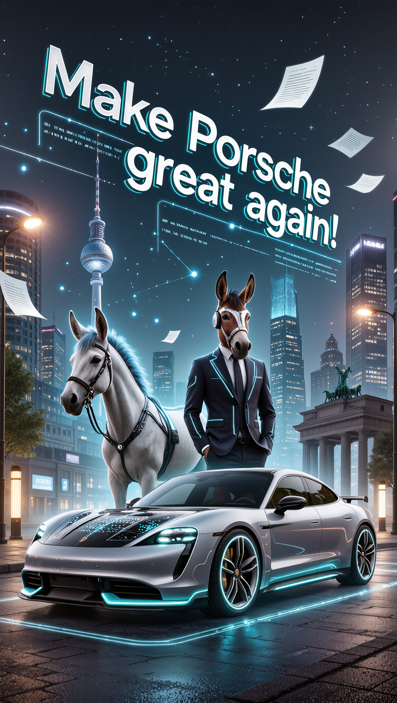 Stupid Things2009* IAAI-make PORSCHE great again 🤪🫏🤪🐎🚗🏎️🦸‍♂️💪👨‍🔬
#21 🤪🐴 POWER 🚗🎶🎶