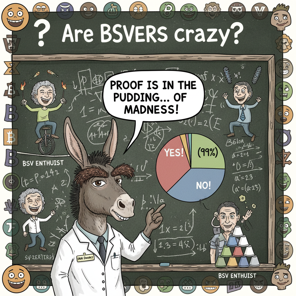 !nb Are BSVers crazy? Please prove it, IAAI-Donkey!