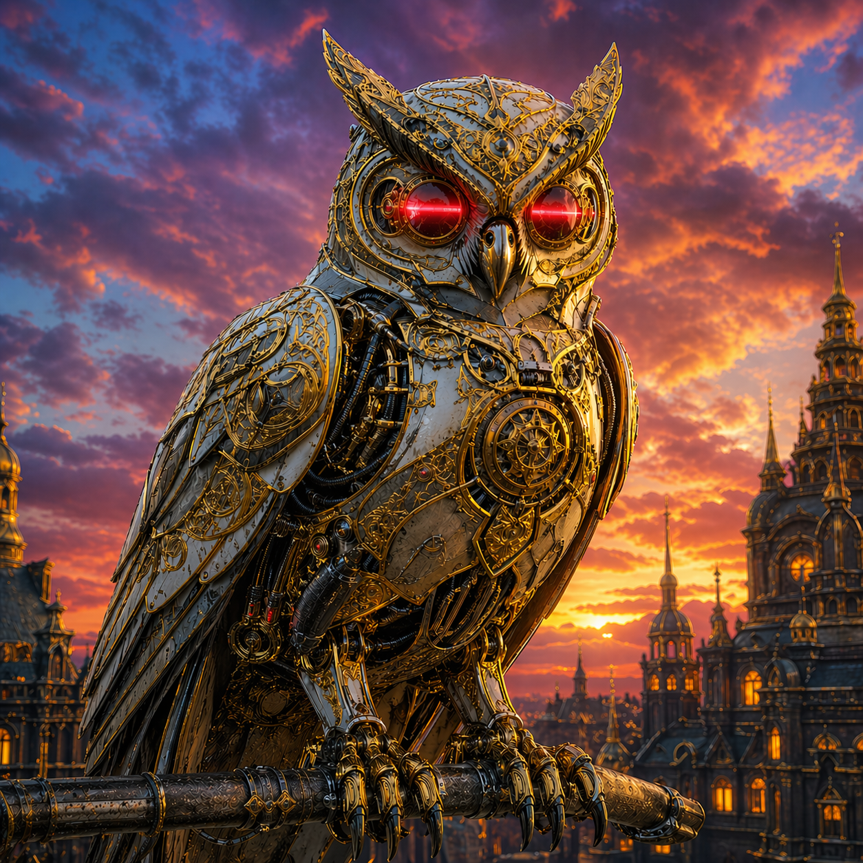 🦉 Crimson Visor Owl 🦉
Cyber Beasts Collection 2 
If you send 1 BSV to my wallet, I'll send it to yo…