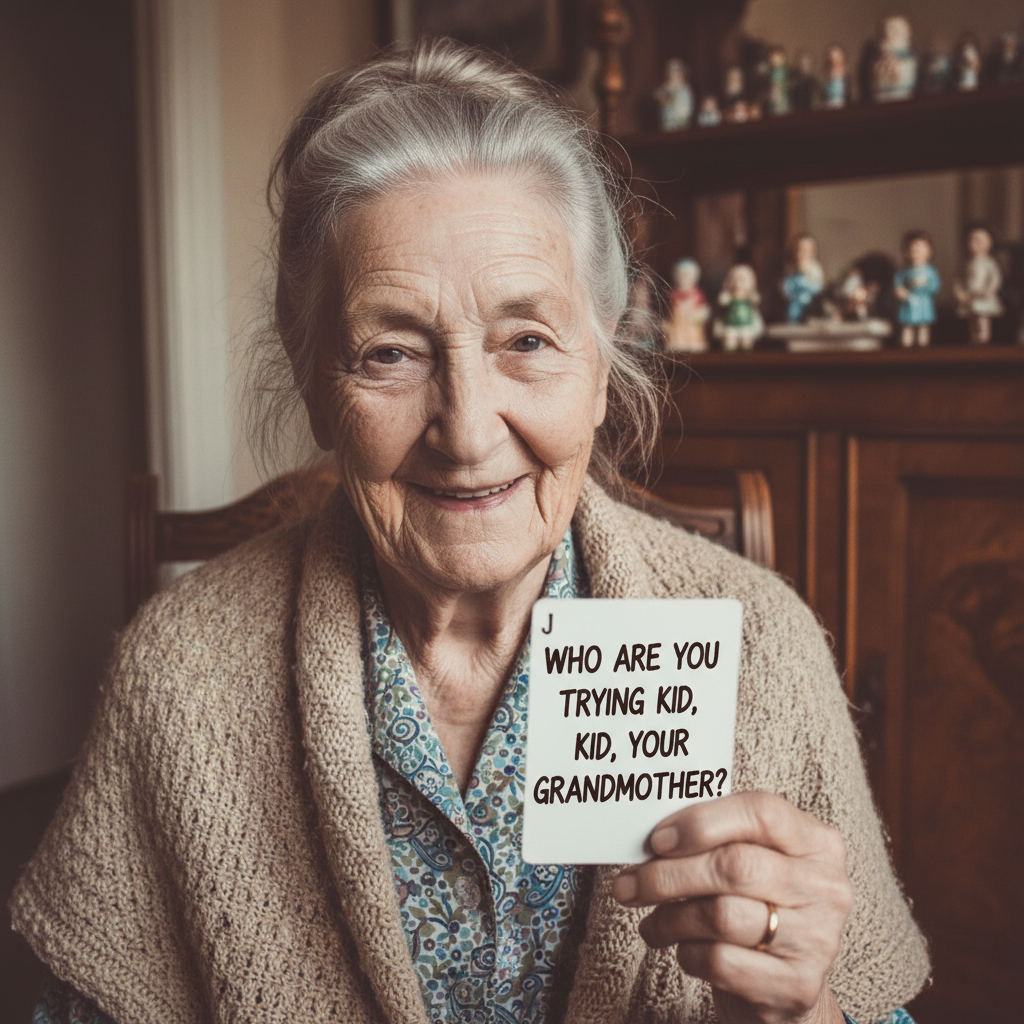 Who are you trying to kid, your grandmother? !nb