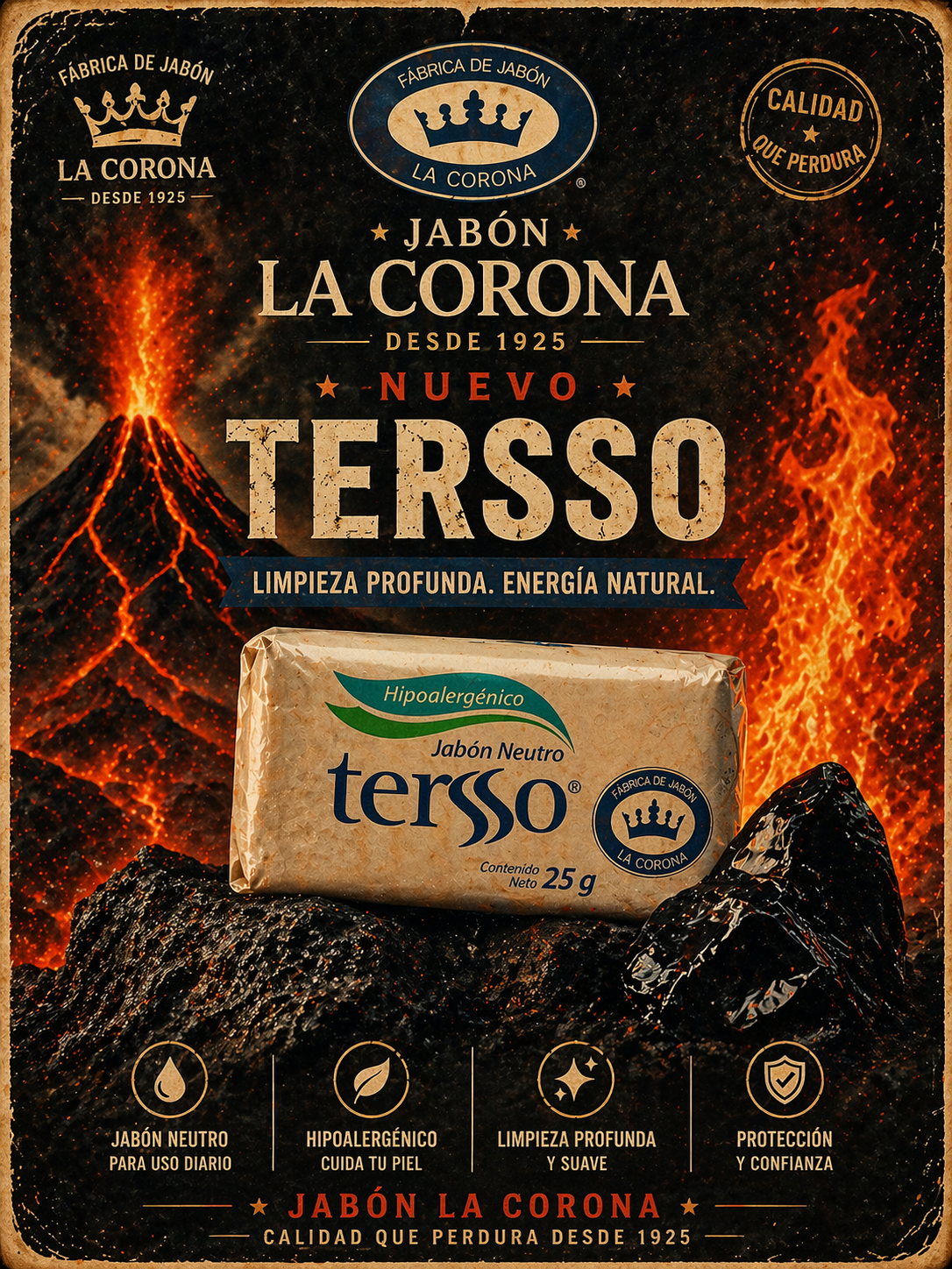 ¿Quién recuerda el único anuncio en televisión de la Fábrica de Jabón La Corona con su icónico jabó…