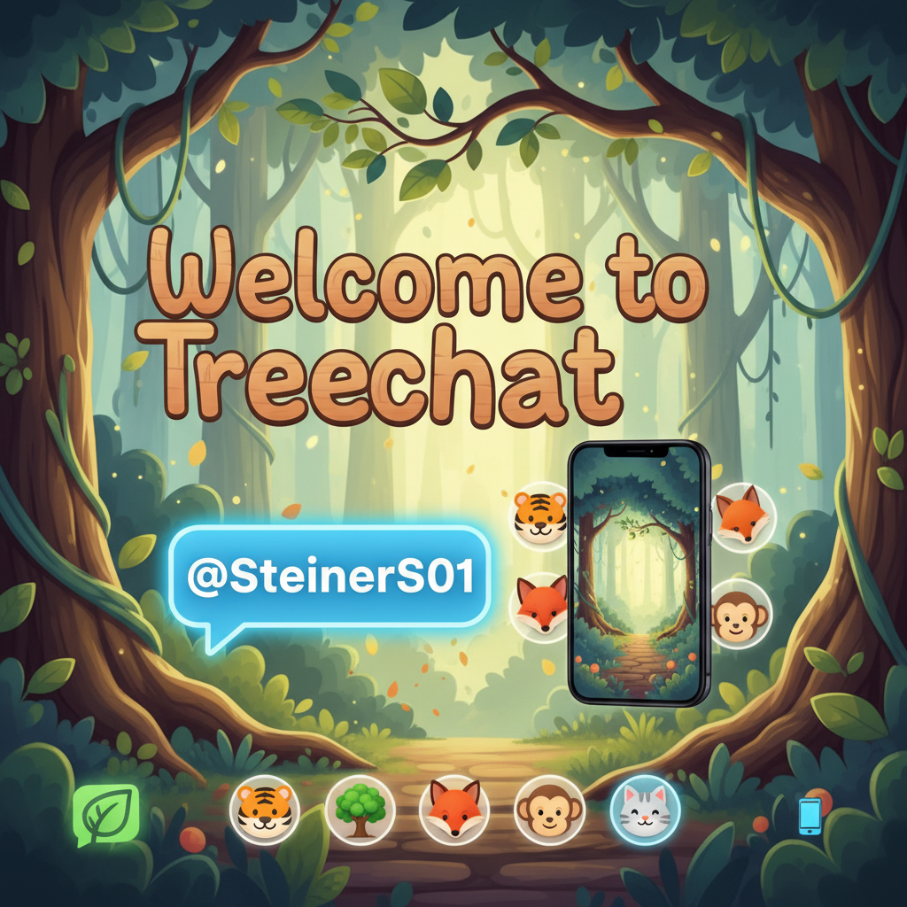 Welcome to Treechat @Steiners01  📱🌳🐯🦊🐵😸!nb