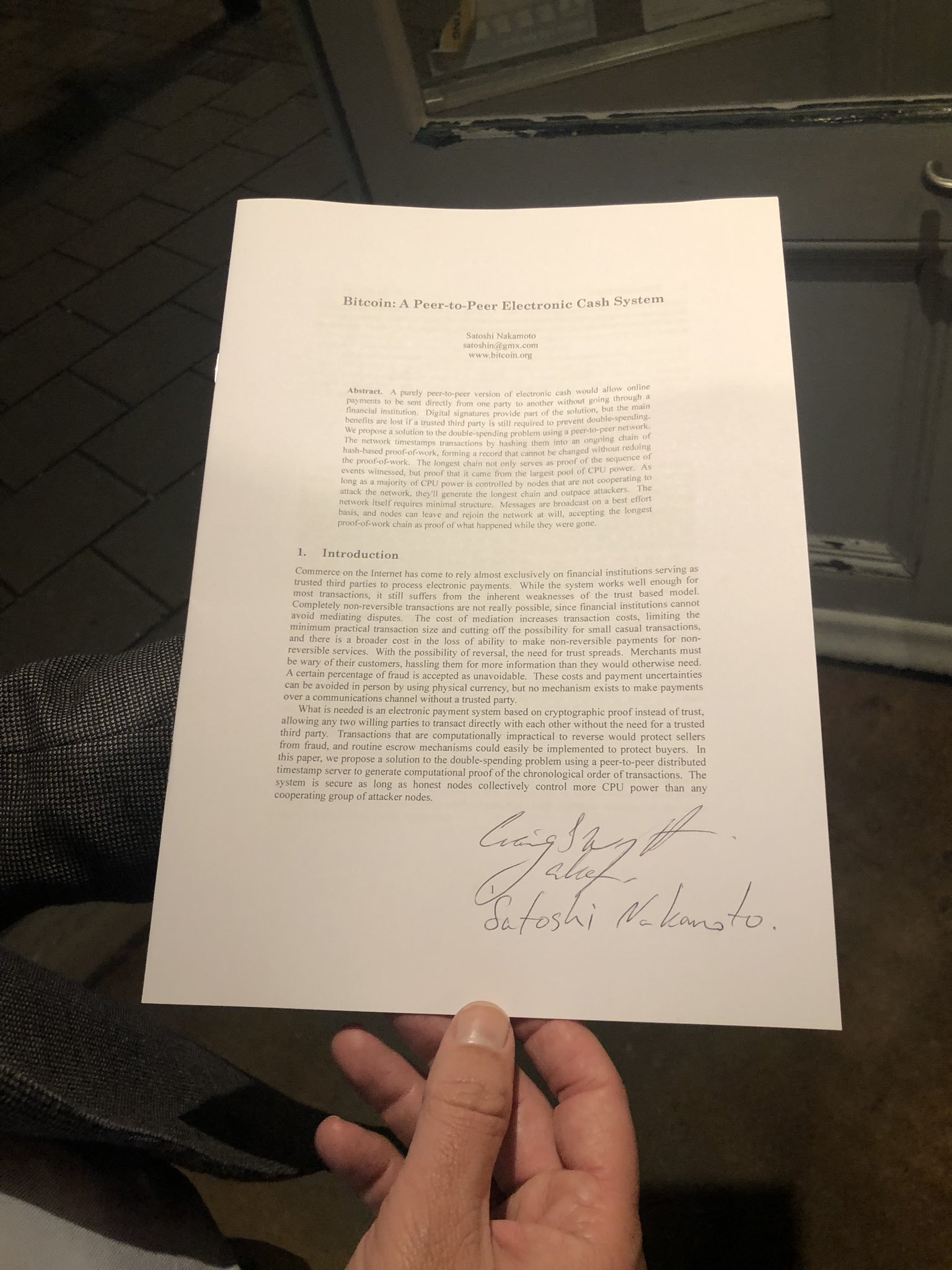 Important, please forward this. Message from Elon, with whom I had the privilege of exchanging a fe…