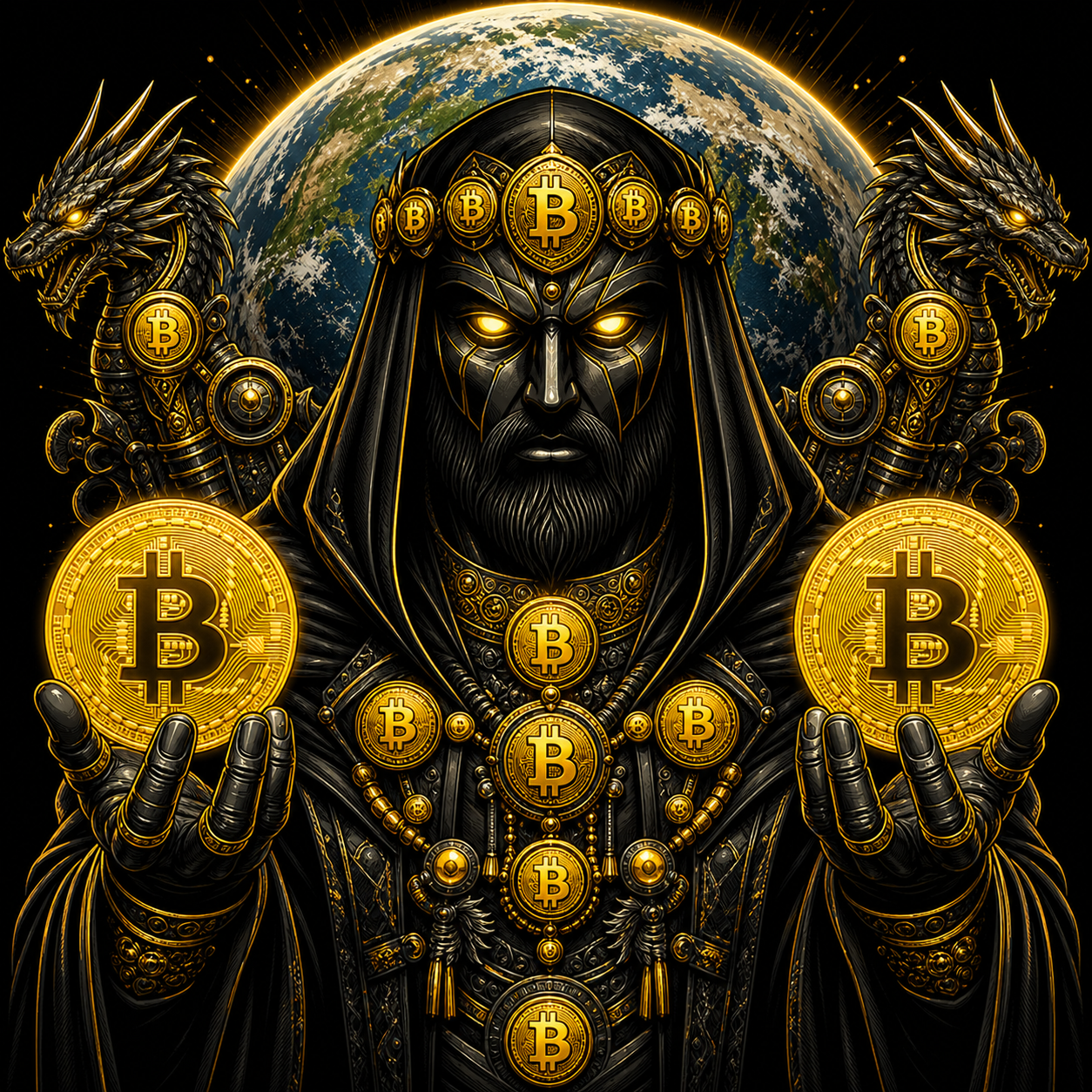 " Lord of the Chain "
⦿ In the digital void where code becomes consensus, the Lord of the Chain rei…