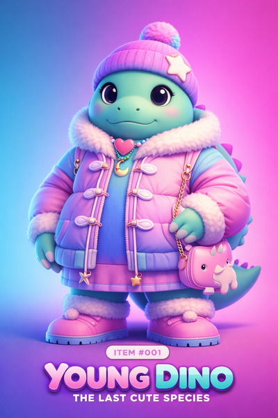 1️⃣ Item #001 — Genesis Soft Dino