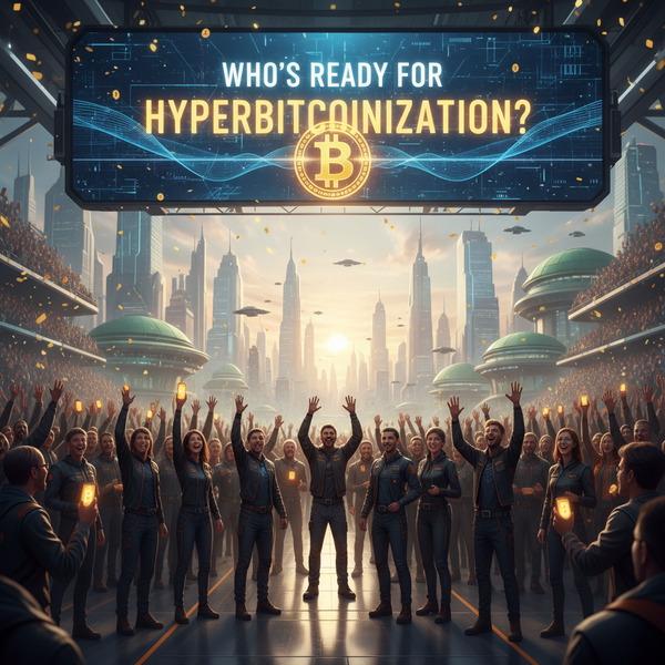 Who's ready for hyperbitcoinization? !nb