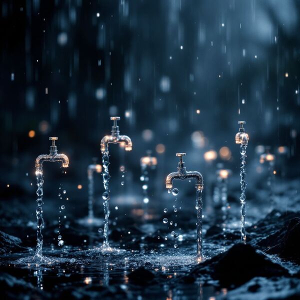 !flux11 Nice rain of BSV faucets