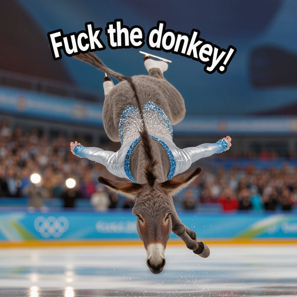 Stupid Things2026* IAAI-backflip DONKEY 🎦❄️🎿 
#10
Winter Olympics 2026 🎦❄️🎿🫏🍻 
[[bsv nft]] [[treechat…