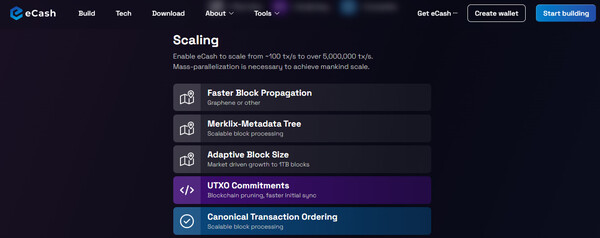When Amaury Sechet's Ecash XEC very tries to copy BSV. Now they're considering massive parallelizat…