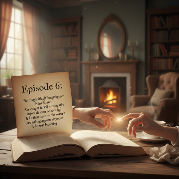 Episode 6:
He caught himself imagining her in his future.
She caught herself missing him before he …