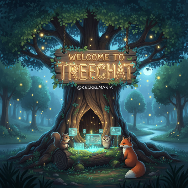welcome to treechat @kelkelmaria !nb