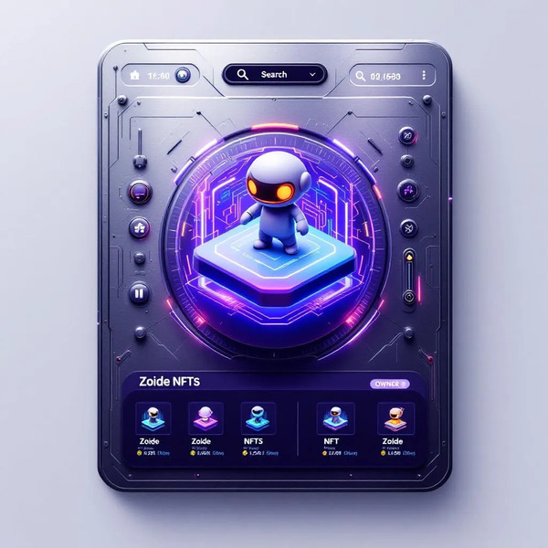 !flux11 Zoide NFT Marketplace