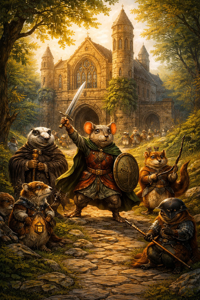 I remember loving it when my son was so into Redwall books as a kid. I don't think I read even one …
