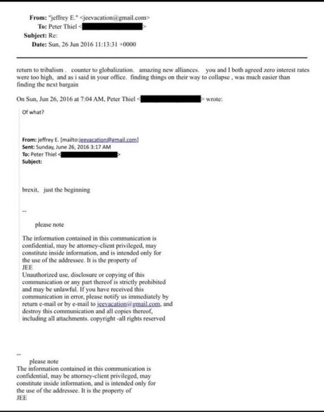 https://x.com/i/status/2026923316963835906

Jeffrey Epstein and Peter Thiel discussing how returnin…